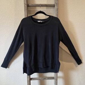Athleta Black Long Sleeve Sweatshirt - Size Medium